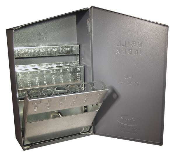 Drill Bit Case, Jobber Length, Steel