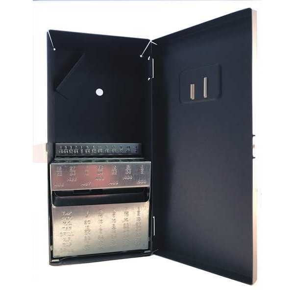 Drill Bit Case, Taper Length, Steel