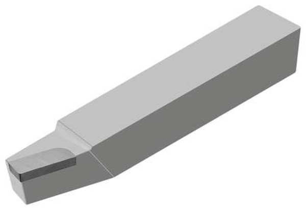Brazed Tool Bit, BR, 2.5 In L, 3/8 In W