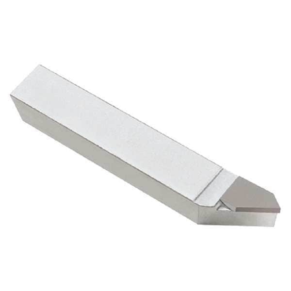 Brazed Tool Bit, ER, 2.5 In L, 3/8 In W