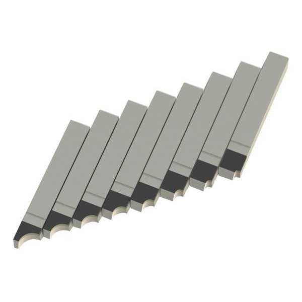 Tool Bit Set, RAD, 1/32-1/4, 32nds, 8Pc