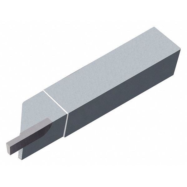 Brazed Tool Bit, RC, 6 In L, 1/4 In W