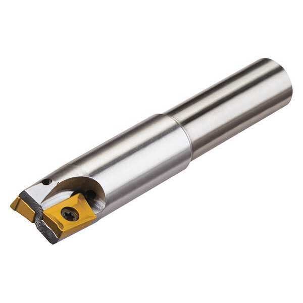 Indexable End Mill, Solid, Dia 5/8 In