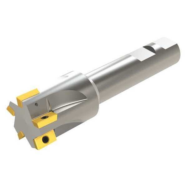 Indexable Square Shoulder End Mill, Coolant-Thru Milling Series, 1