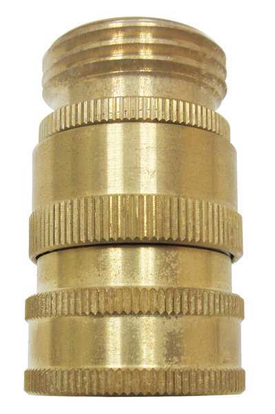 Swivel Hose Adapt, 3/4In FGHT, Brass