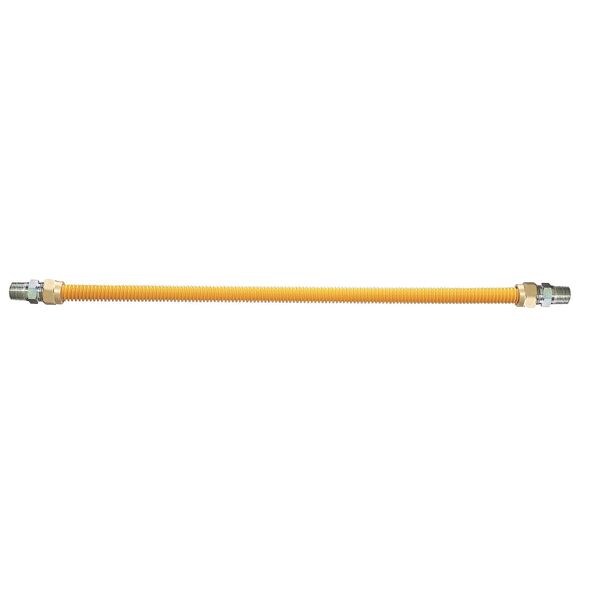 Gas Connector, 1/2 x36 In L, 125,000 BTU