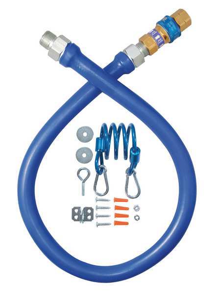 Gas Safety Kit, 1/2 x36 In L, 77,000 BTU