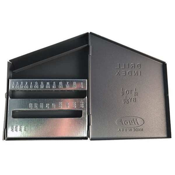 Drill Bit Case, Stub Length, Steel
