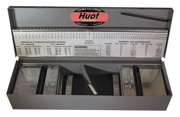 Drill Bit Case, Jobber Length, Steel