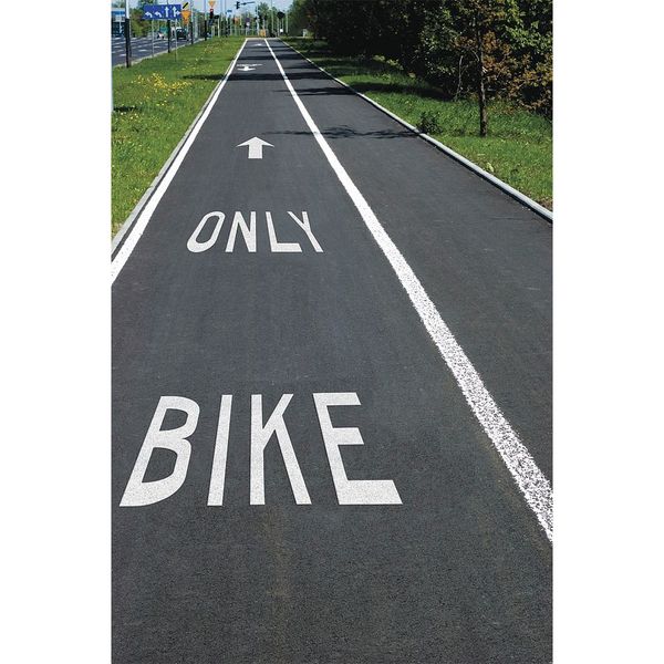 Preformed Thermoplastic, Bike, 90 Mil, PK4