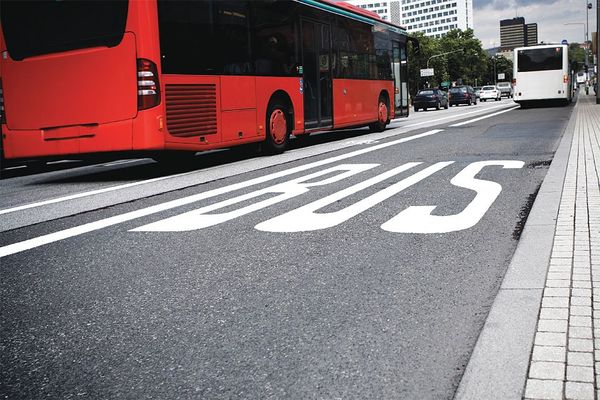 Preformed Thermoplastic, Bus, 90 Mil