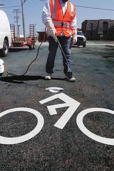 Preformed Thermoplastic, Bike Man, 6ft, PK5