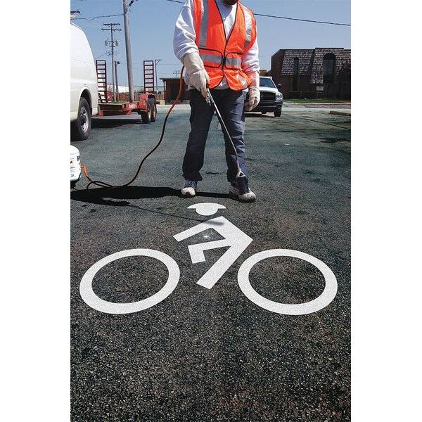 Preformed Thermoplastic, Bike Man, 4ft, PK5