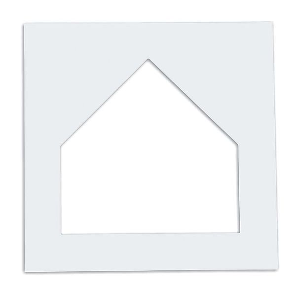 Athletic Stencil, Home Plate, 17 in, 1/16