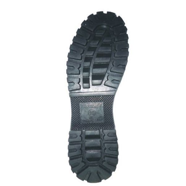 Size 14 Men's Steel Rubber Boot, Black