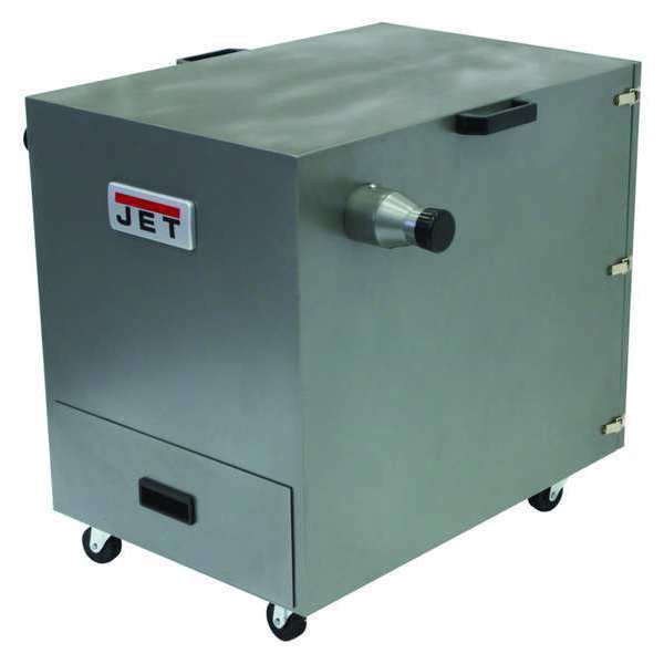 Dust Collector, 490 CFM Max Flow, 1 1/2 hp, 1 Phase