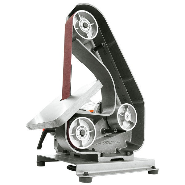 Belt & Disc Sander, 1/3 hp, 8 in Disc Dia, 1725 RPM Disc Speed, Corded, 115V V