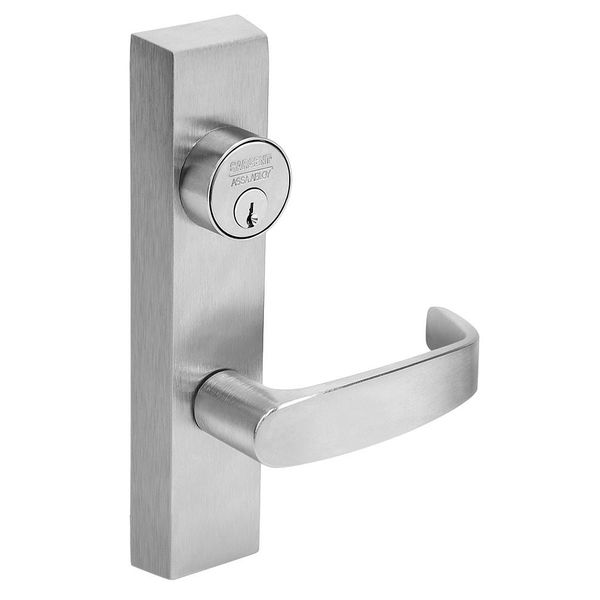 Lever, Lever Escutcheon w/Lock, Grade 1