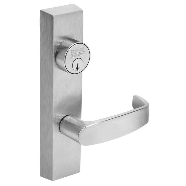 Lever, Lever Escutcheon w/Lock, Grade 1