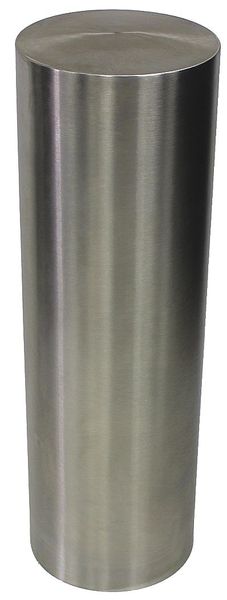 Bollard Cover, 36In H, Stainless Steel