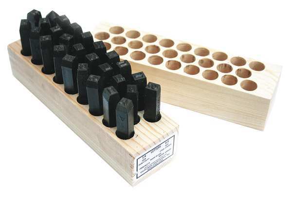 Heavy Duty Letter Set, 5/8in H, Gothic