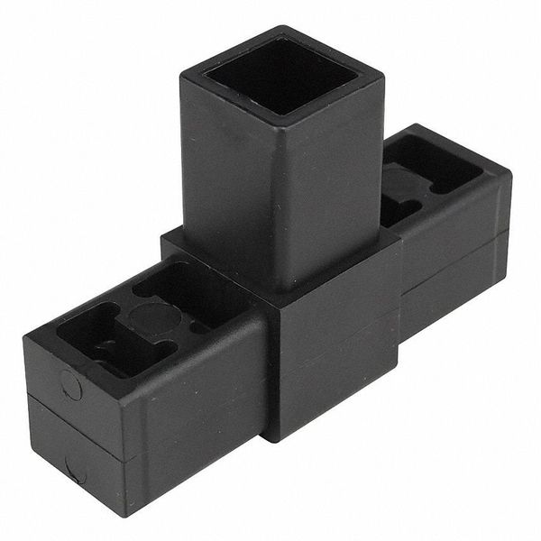 Tee Connector, 3 Way, Width 1 In