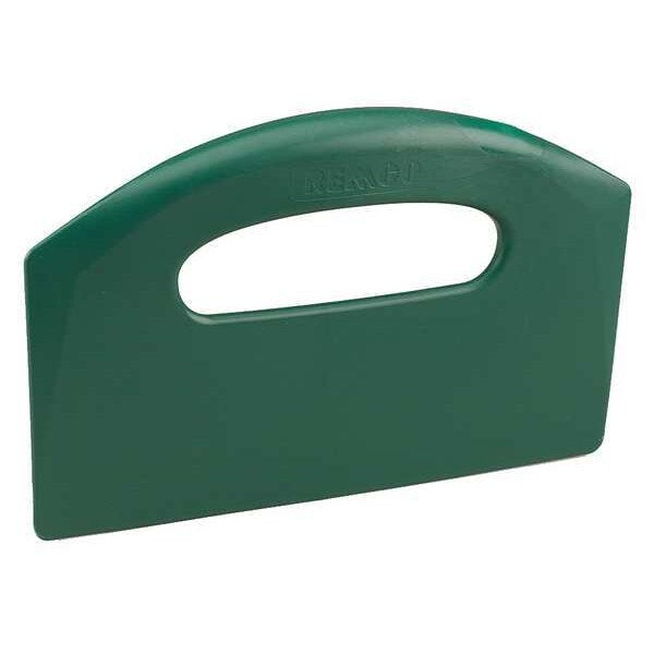 Bench Scraper, Poly, 8-1/2 x 5 In, MD Green