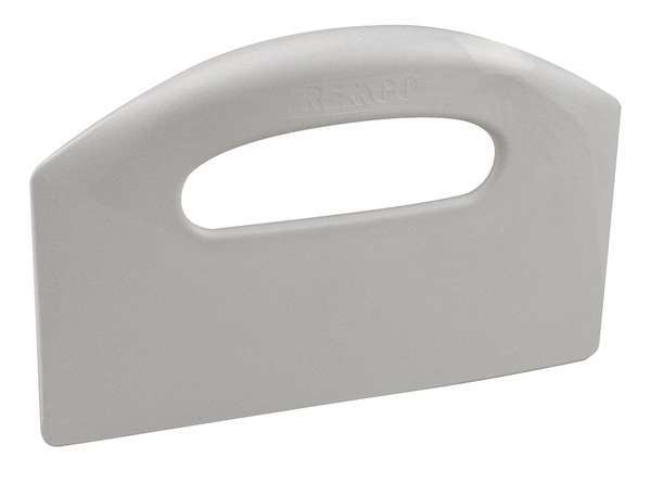 Bench Scraper, Metal Detect, Gray, 8-1/2x5