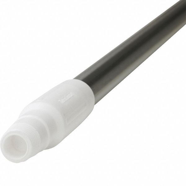 1510mm Color Coded Handle, 1 1/4 in Dia, White, Stainless Steel