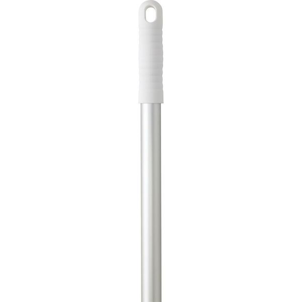 1460mm Color Coded Handle, 1 in Dia, White, Aluminum