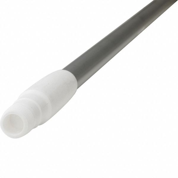 1460mm Color Coded Handle, 1 in Dia, White, Aluminum