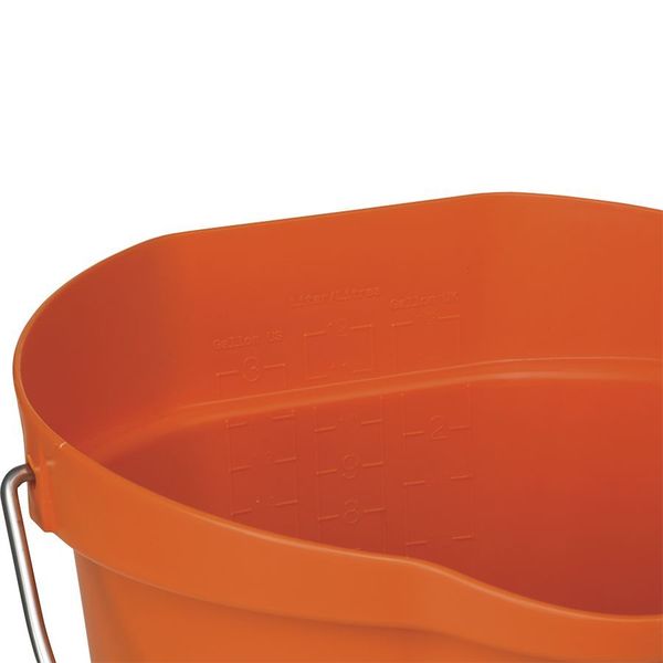 3 gal. Round Hygienic Bucket, 12-3/4