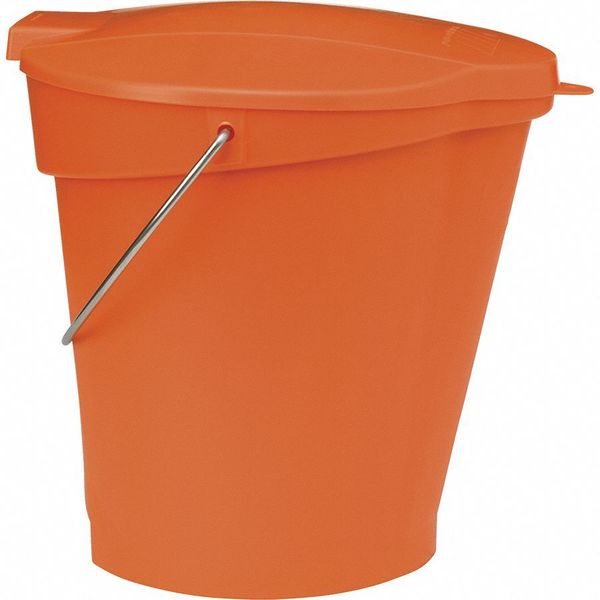 3 gal. Round Hygienic Bucket, 12-3/4