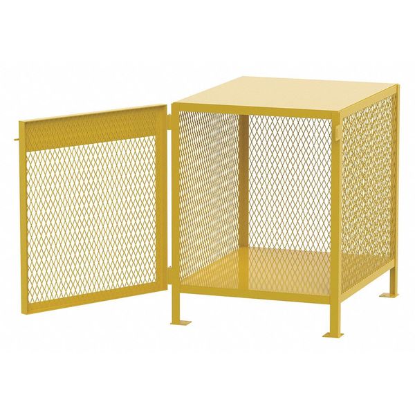 Gas Cylinder Cabinet, 33x38, Capacity 6