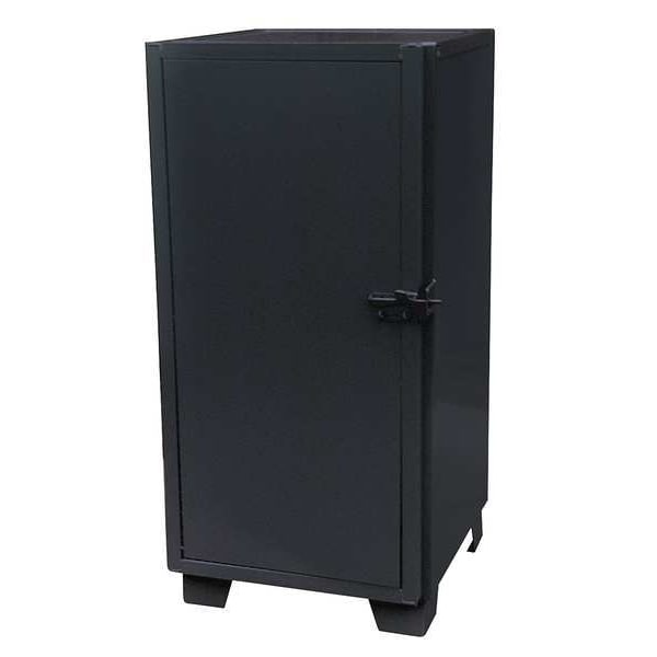 12 ga. Steel Storage Cabinet, 36 in W, 66 in H, Stationary
