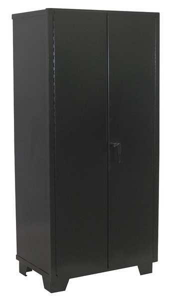 14 ga. Steel Storage Cabinet, 60 in W, 78 in H, Stationary