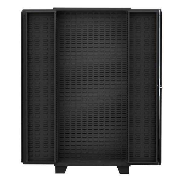 14 ga. Steel Storage Cabinet, 60 in W, 78 in H, Stationary