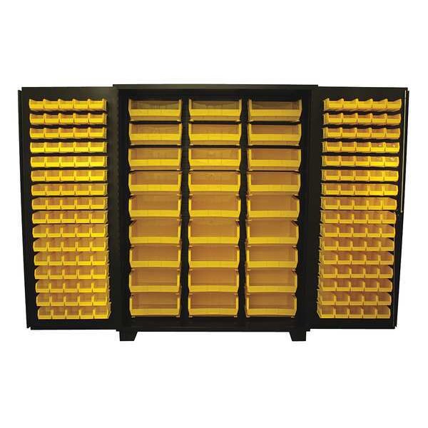 Extra-Heavy Duty Bin Cabinet, 60 in W, 78 in H, 24
