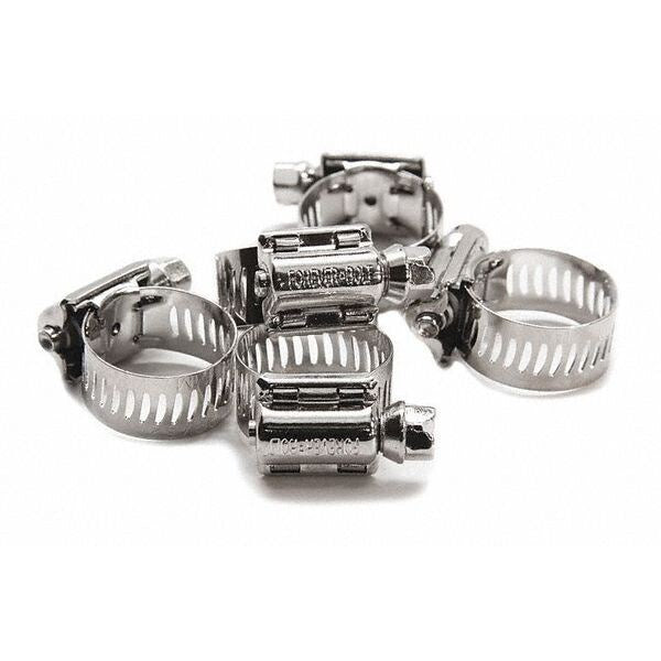 S/S, Hose Clamp, w/ NL-19, #6, PK5