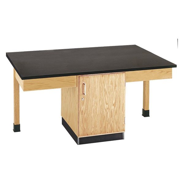 Rectangle Cupboard Table, 4 Stations, ChemGuard , 66