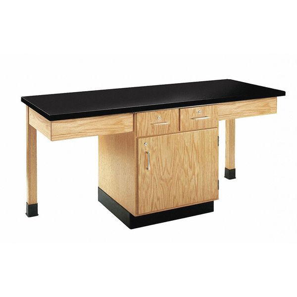 Rectangle Cupboard Table, 4 Station, Locking, 66