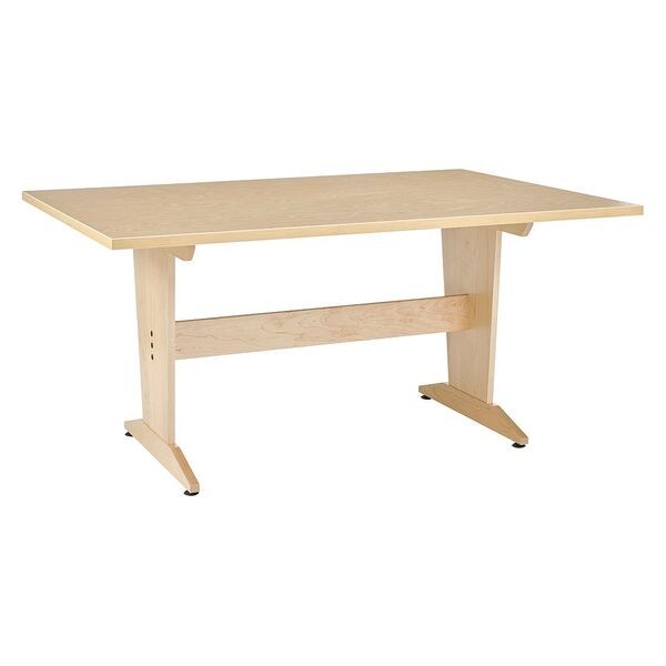 Rectangle Pedestal Table, 72