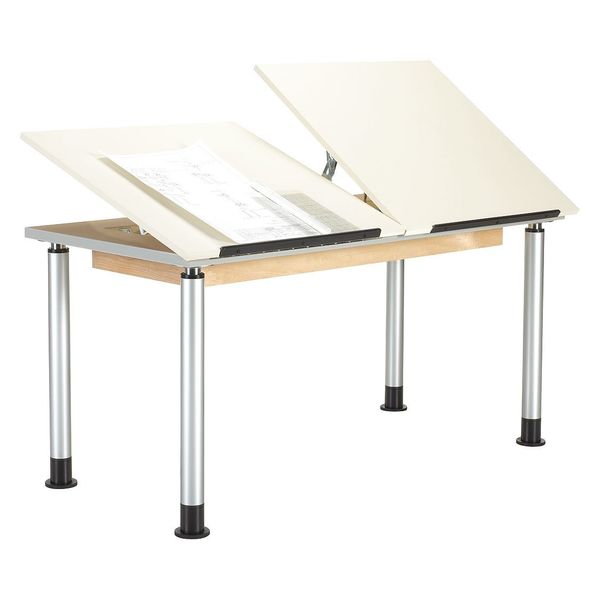 Rectangle Drawing Table, Adaptable, Double Station , 60