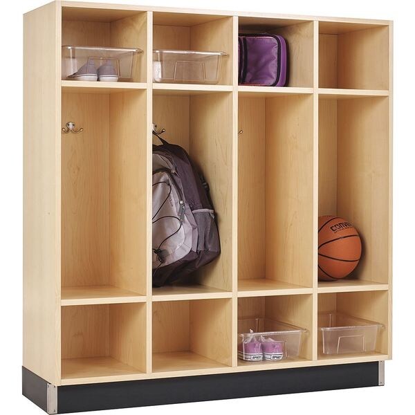 Maple Storage Cabinet, 48 in W, 51 in H