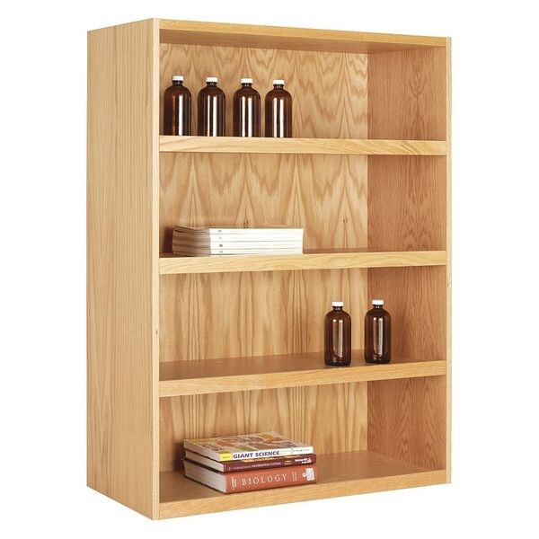 Red Oak Bookcase, Chemical, 36