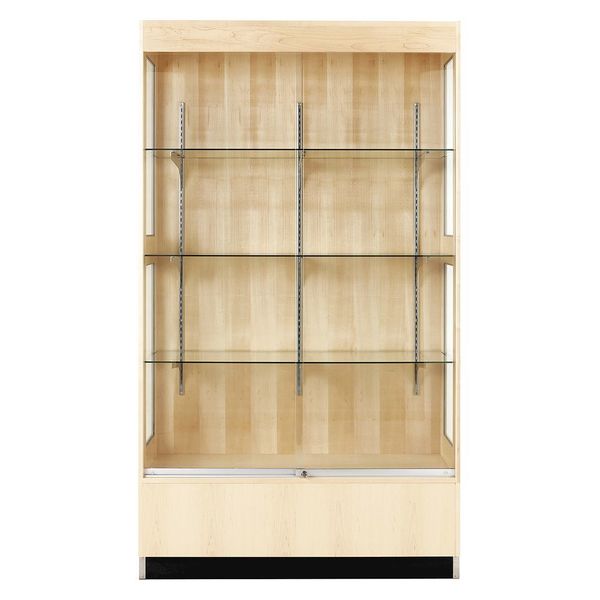 Maple Storage Cabinet, 48 in W, 84 in H