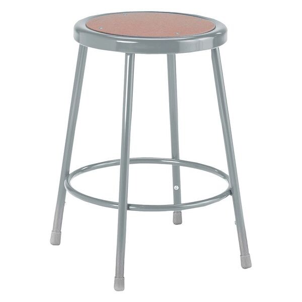 Stool, Steel, Hardboard Seat, 18