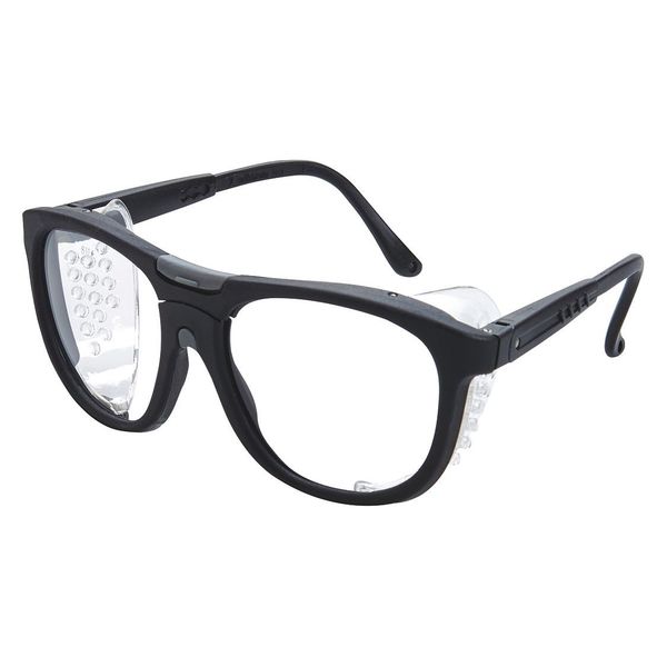 Safety Glasses, Blk Frames, Anti-fog, Flex