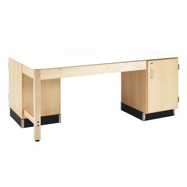 Sewing Table, Almond, Maple