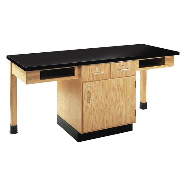 Cupboard Table, 2 Student, Epoxy Top , 66